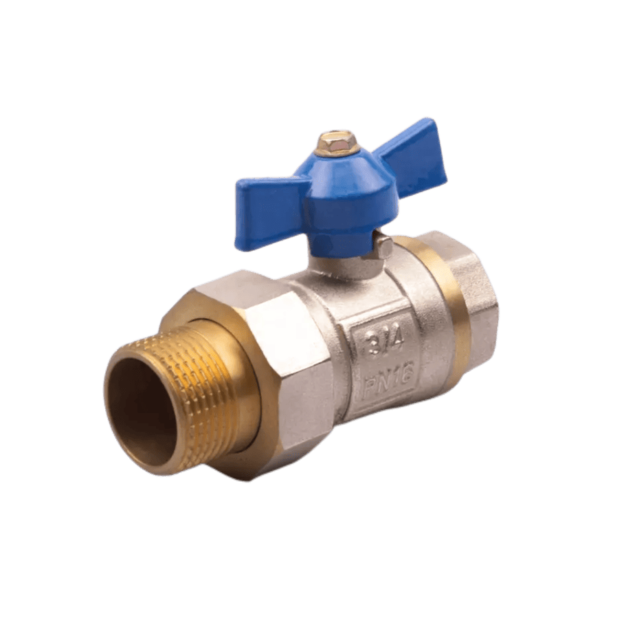 butterfly handle female ball valve