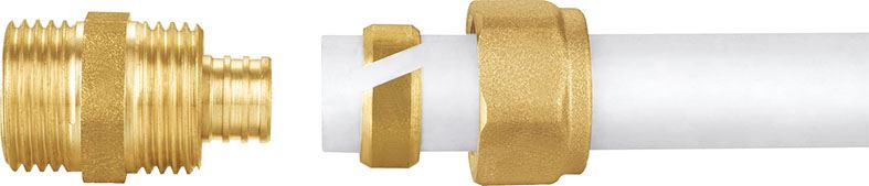 PEX-AL-PEX Compression Pipe Fitting
