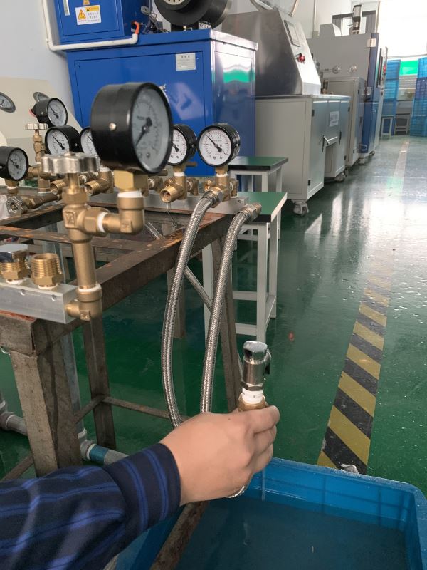 brass valve test
