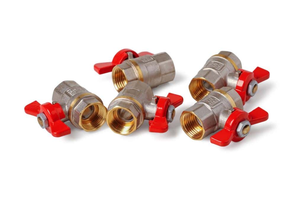 Butterfly water ball valve