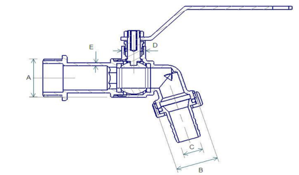 bib cock Tap drawings