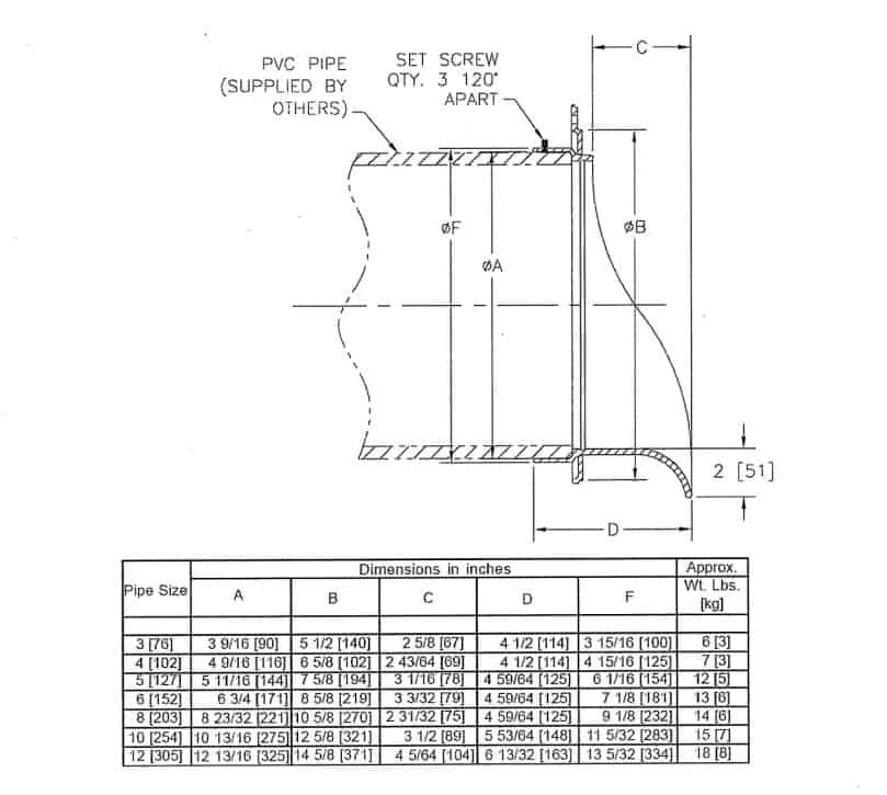 nickel bronze downspouts draft drawing