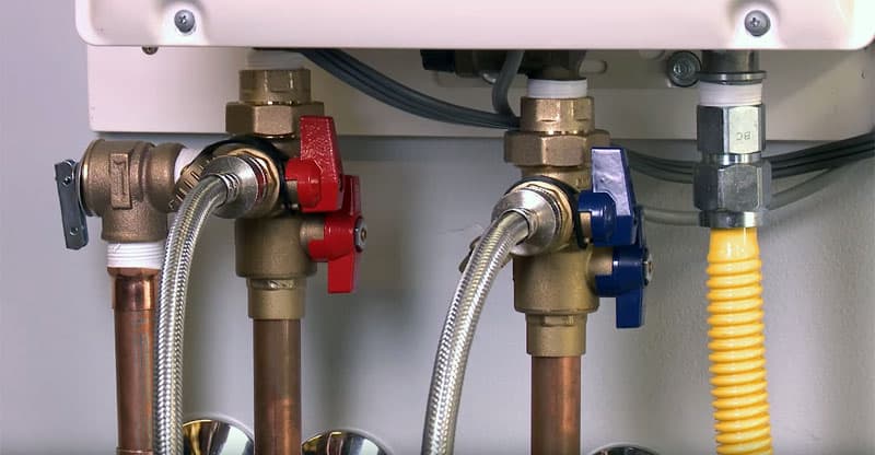 ball valve kits for tankless water heater