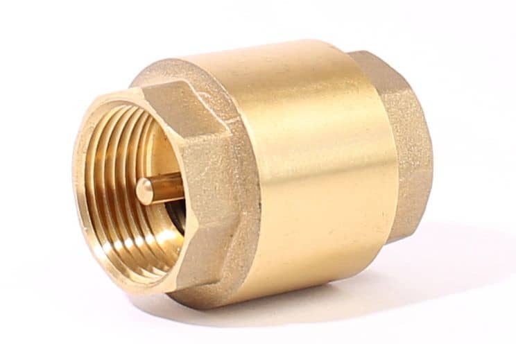 spring check valve