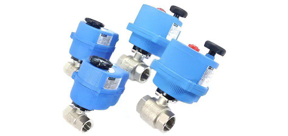 actuated control valves