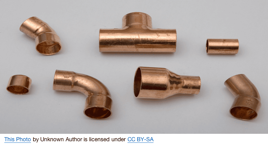 copper pipe fitting