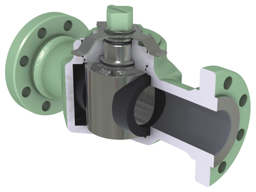 plug valve inside