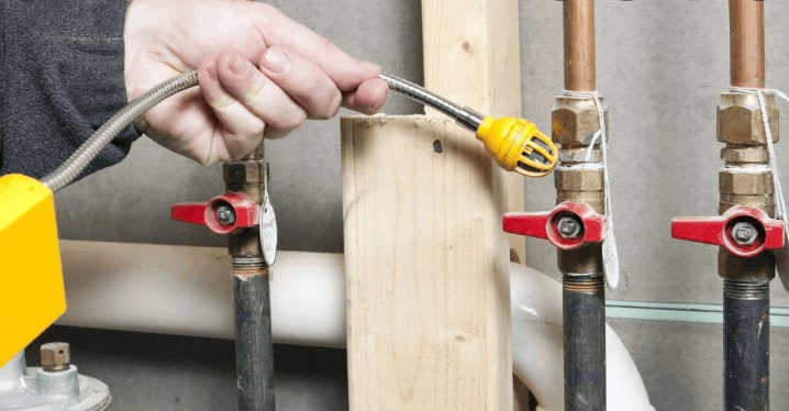 leakage testing brass gas ball valve