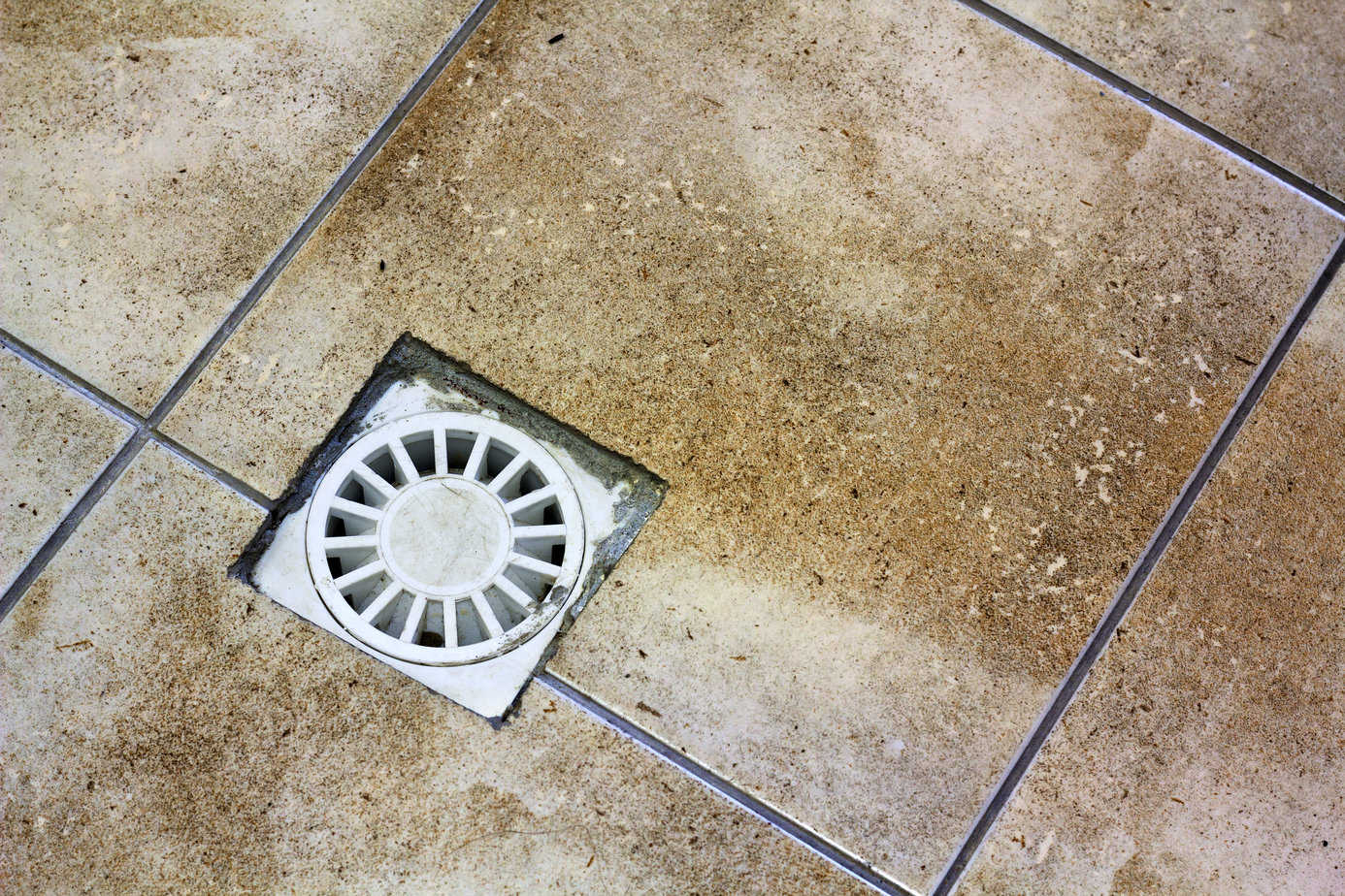 PVC floor drain