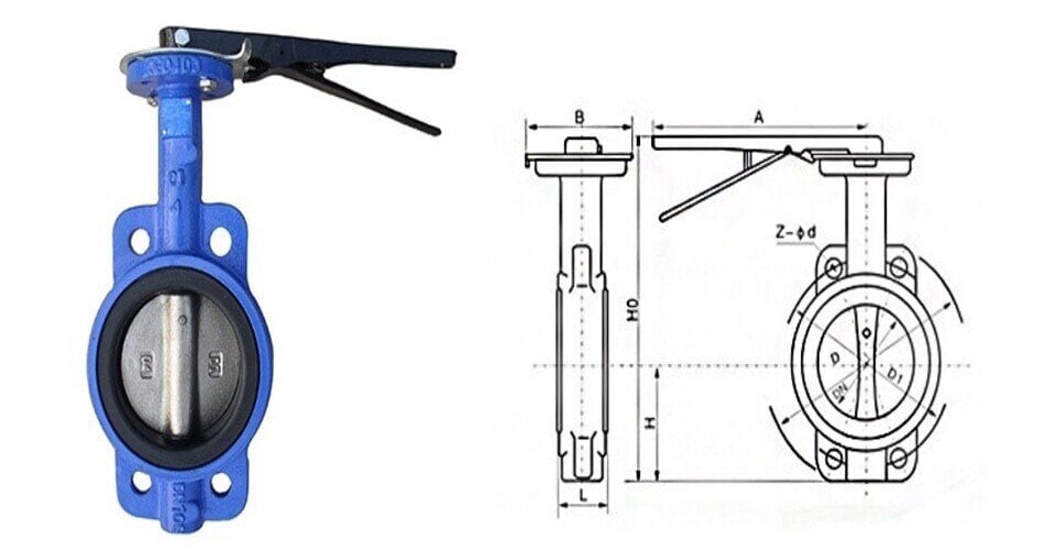 working of wafer butterfly valve