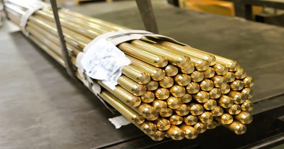 Brass raw materials bar