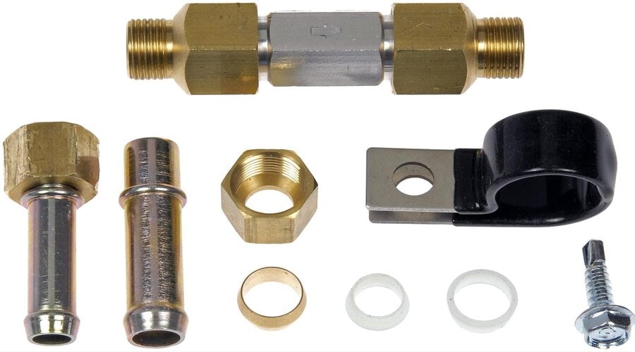 Check valve for gas