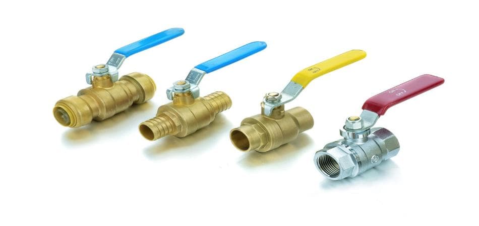 Ball valve types