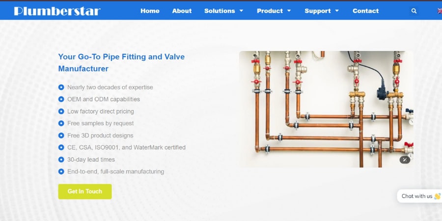 Plumberstar website