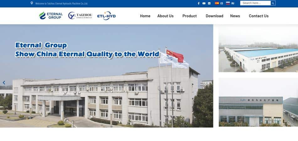 Taizhou eternal hydraulic machine