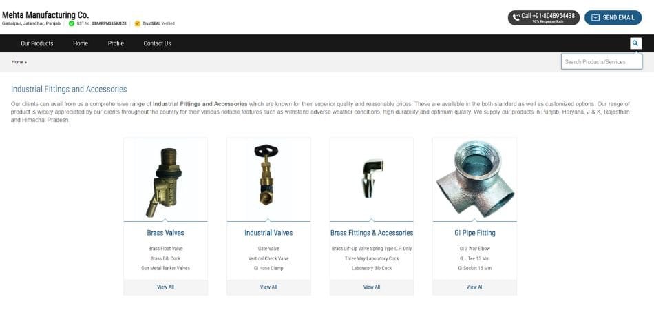 Mehta manufacturing