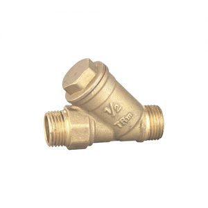 BSP Thread Connection Brass Male Y-Strainer