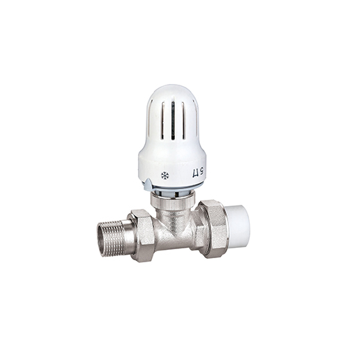 Nickle Plated Brass Radiator Thermostatic radiator valve PPR