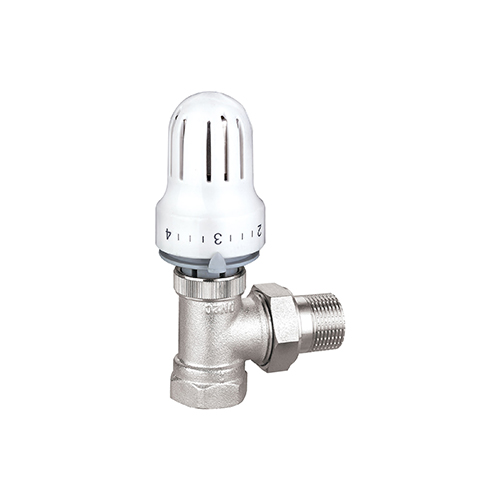 Threaded Angle Radiator Valve Thermostatic type