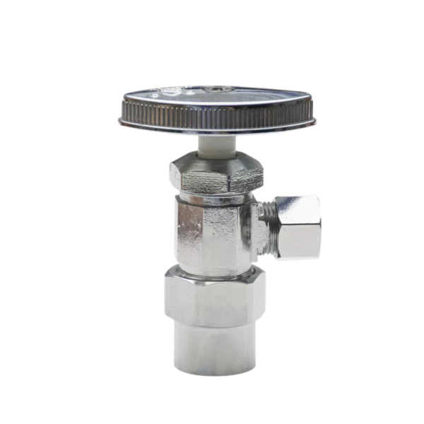 brass chrome bathroom angle valve