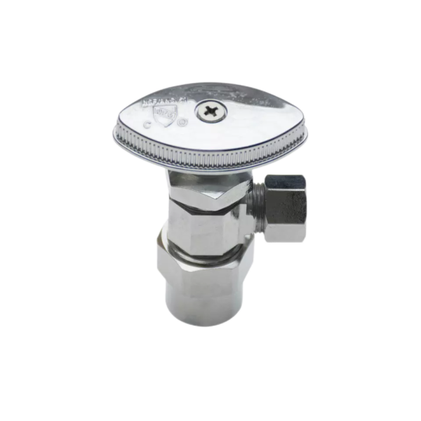 brass chrome bathroom angle valve