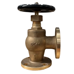 Bronze flange angle valve