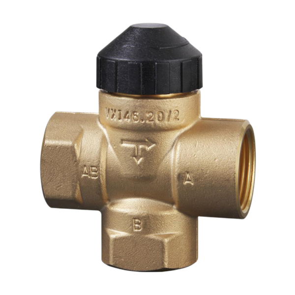 Electric control ball valve three way