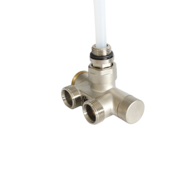 Temperature valve head for thermostat
