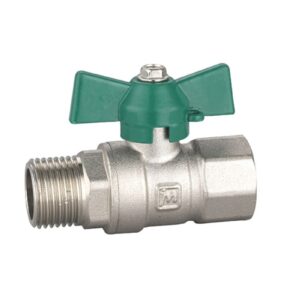 Butterfly handle ball valve DN15 MXF
