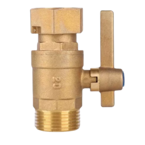 Full brass ball valve with union DN20