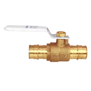 lead free brass ball valve pex
