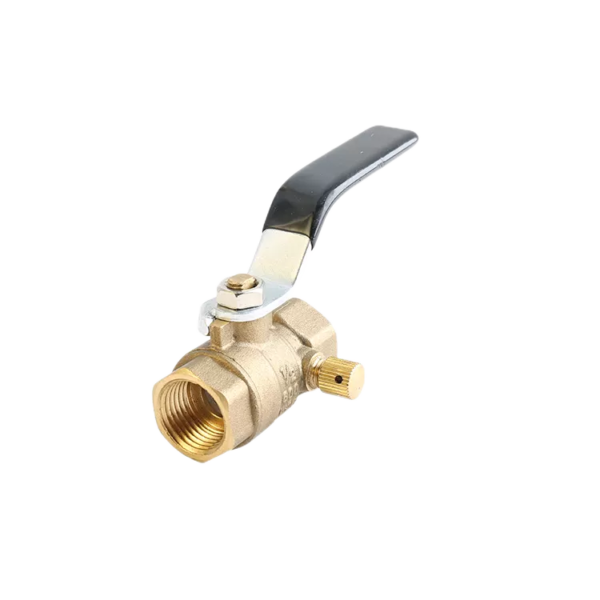 full port water ball valve with drain outlet