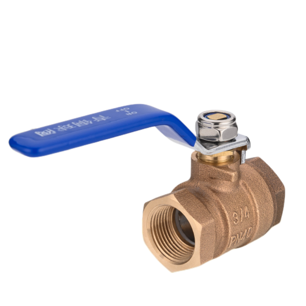 Bronze vertical ball valve 90 degree