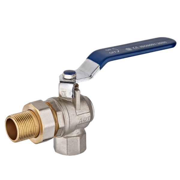 90 degree right angle ball valve