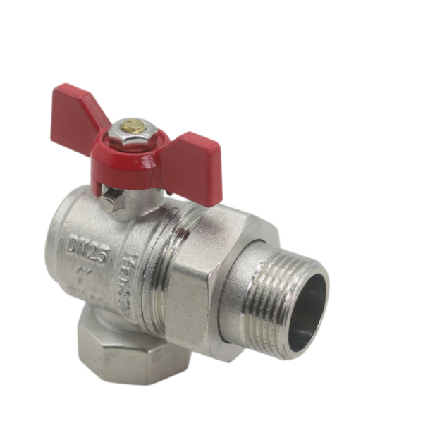 90 degree right angle ball valve