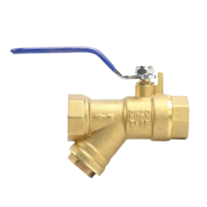 strainer filter ball valve