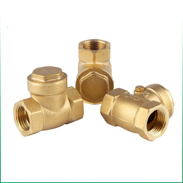 brass swing check valve
