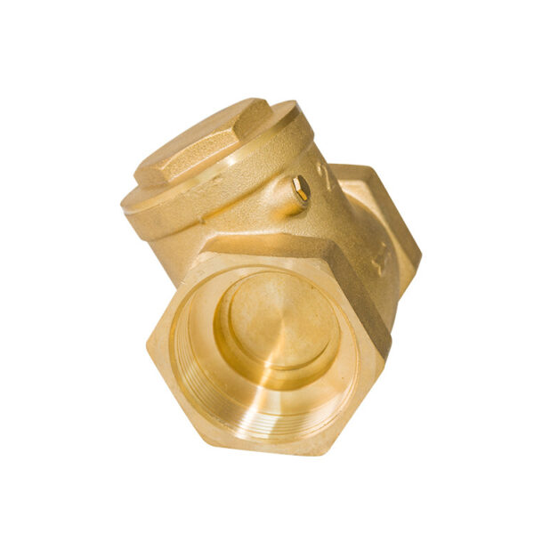 brass swing check valve