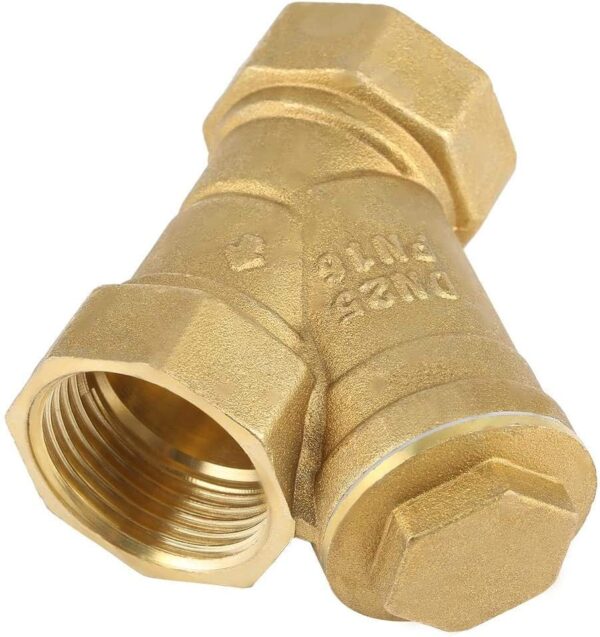 brass water y strainer