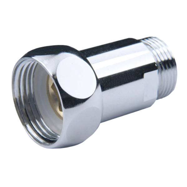 coupling fitting with chrome