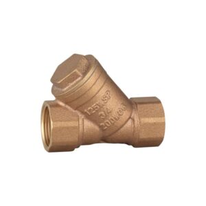 bronze y strainer