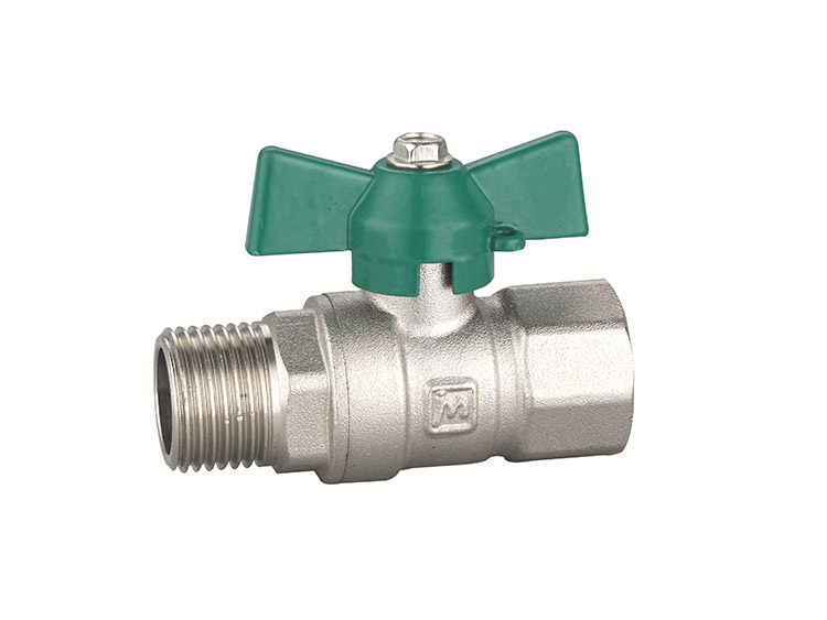 Butterfly handle ball valve 0404