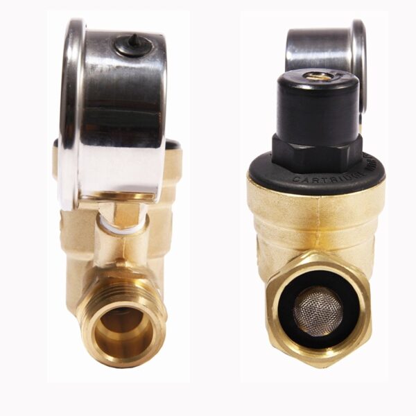 Pressure Reducing Valve Regulator with gauge
