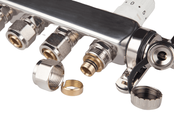 Pex Manifold with Pex Adapter