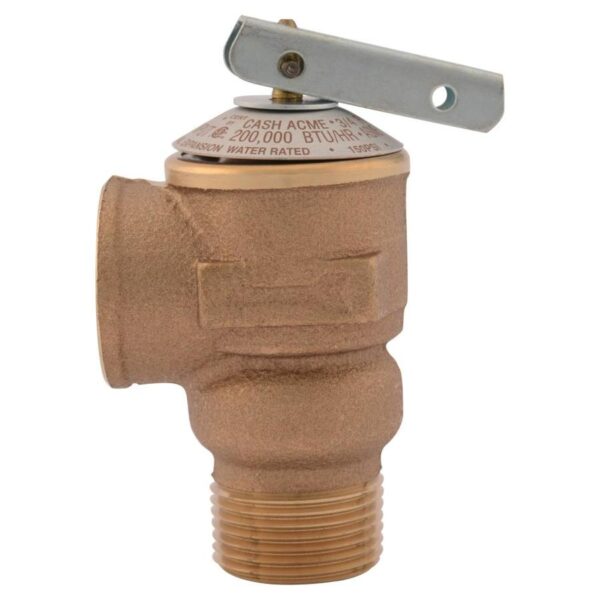 water tank safety valve
