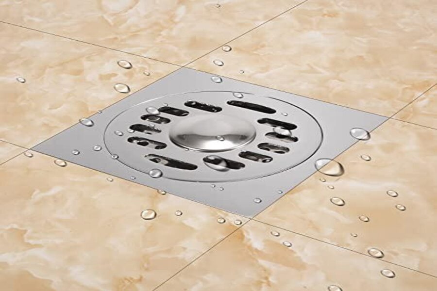 stainless steel floor drain applications