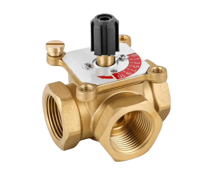 motorized valve brass body