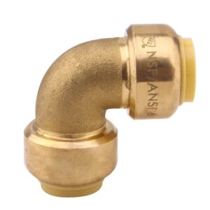 brass elbow fitting