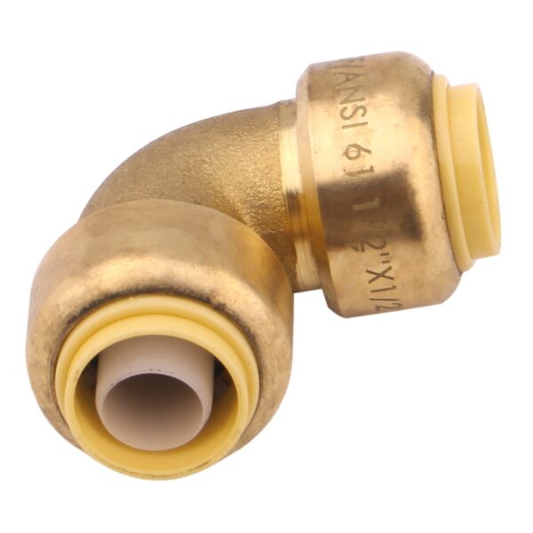 Pex elbow fitting
