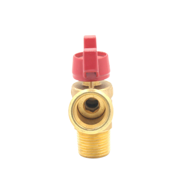 Angle water valve brass